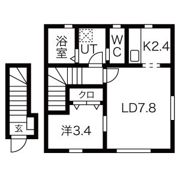 grand parace浪江 Iの間取り画像