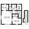 grand parace(グランドパレス)浪江 IIの間取り画像