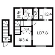 grand parace浪江 IIの間取り画像