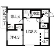 スプレンドールノルド20の間取り画像