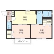 Jドリームの間取り画像