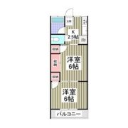 コーポ紺屋1号棟の間取り画像