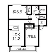 サン・メゾン山北の間取り画像