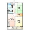 福永コーポの間取り画像