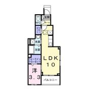 グラン・シャトー武蔵嵐山Bの間取り画像