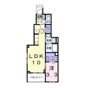 グラン・シャトー武蔵嵐山Bの間取り画像