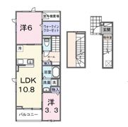 グラン・シャトー武蔵嵐山Bの間取り画像
