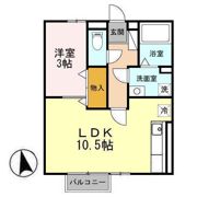 セジュールSE秀 ABの間取り画像