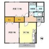 セジュールさびしろ ABの間取り画像