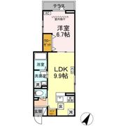 D′Bless港南中央の間取り画像