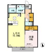 セジュール新田の間取り画像