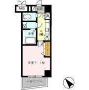 レジデンス浜田の間取り画像