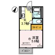 ハイツてんりゅうの間取り画像