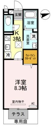メゾン・シェルシェの間取り画像