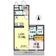 ワンモアオッツの間取り画像