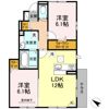 エスポワール楢原の間取り画像