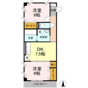 ブルージュ･TAKASONEの間取り画像