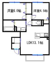 サンゴールドの間取り画像
