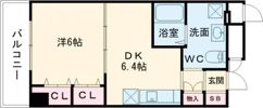 ぽぷら枚方公園の間取り画像