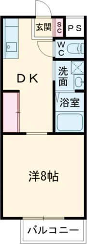 ルミウス泉川の間取り画像