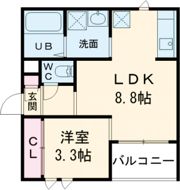 REGALEST楠の間取り画像