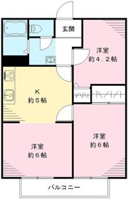 サンビレッジけやき台弐番館の間取り画像
