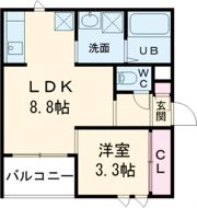 REGALEST楠の間取り画像