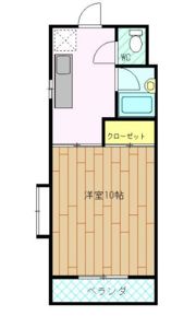 プラザ伏木の間取り画像