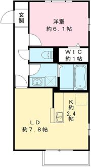 ルミエールAの間取り画像