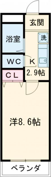 クレストールの間取り画像