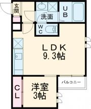 GRANDTIC武蔵塚の間取り画像