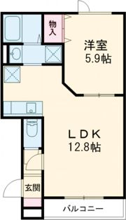 BELLA CASAⅢの間取り画像