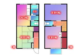 シャトー津田Ⅱの間取り画像