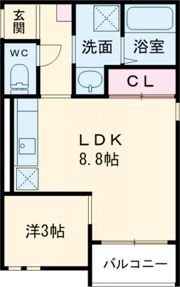 REGALEST HANAZONOの間取り画像