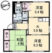 K’Sヒル B棟の間取り画像