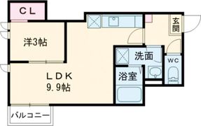 GRANDTIC益城（GR-L）の間取り画像