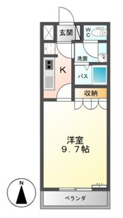リベラル陽東の間取り画像