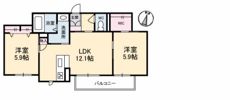 OLIVEHOUSE綾川の間取り画像