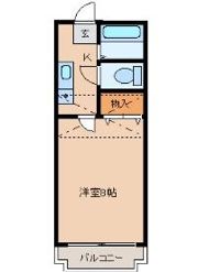 ソレアード遠見塚壱番館の間取り画像