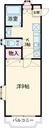 ソレアード遠見塚壱番館の間取り画像