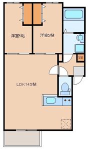 Mレザンの間取り画像