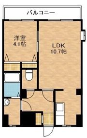 THE RESIDENCE PARK佐賀駅南Ⅱの間取り画像