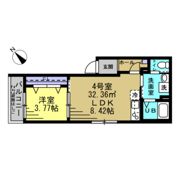 RIZE柏たなかⅡの間取り画像