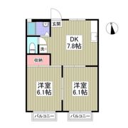レジデンス吹上A号棟の間取り画像