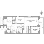 コンフォリア・リヴ八坂富士見の間取り画像