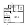 グローリア南10条の間取り画像