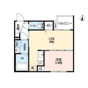 セレーナ呼続の間取り画像