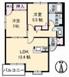 ラ・カーナ D棟の間取り画像