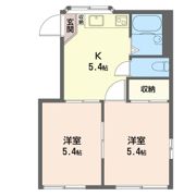 コ－ポヒルの間取り画像