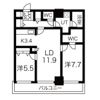D'グラフォート札幌ステーションタワーの間取り画像